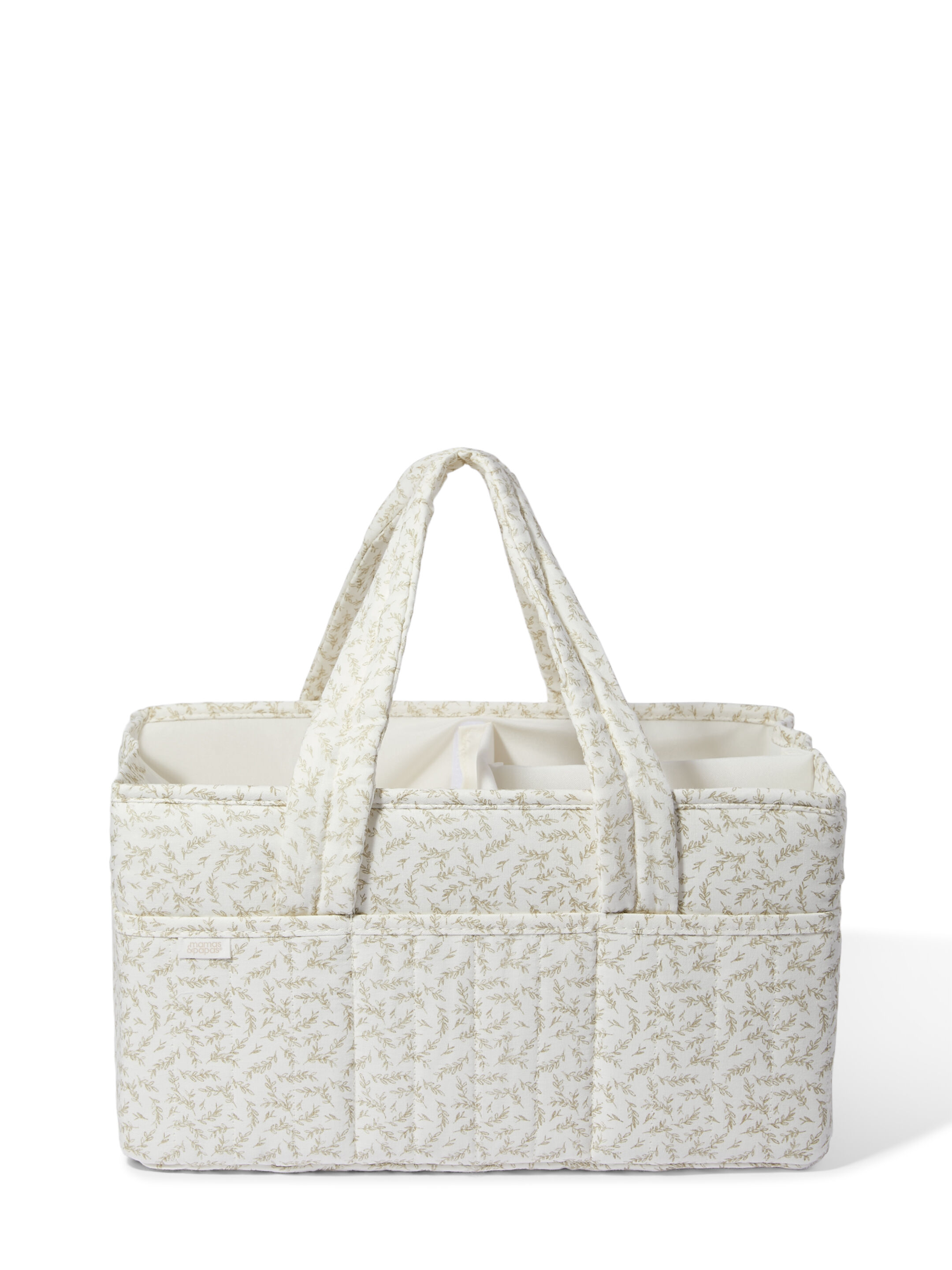 Nappy Caddy 5 Piece Bundle with 3 piece Organic Sleepsuit  - Leaf image number 3